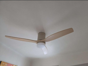 Photo de galerie - Pose ventilateur plafond ✅️