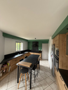 Photo de galerie - Touché de couleur cuisine 