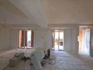 Photo de galerie - Enduisage des surfaces 