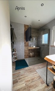 Photo de galerie - Chantier Montpellier rénovation salle de bain 