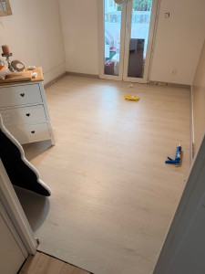 Photo de galerie - Pose de parquet - Revêtement de sol