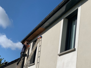 Photo de galerie - Peinture sur saute toit