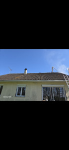 Photo de galerie - Nettoyage toiture basse pression 
