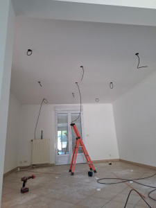 Photo de galerie - Pose de spots et DCL 1

