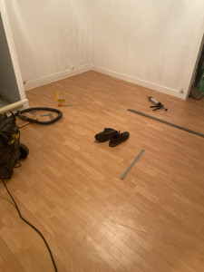 Photo de galerie - Pose de parquet - Revêtement de sol