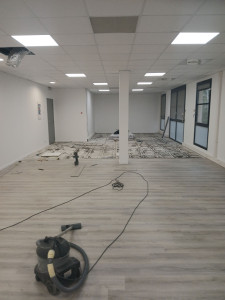 Photo de galerie - Pose de parquet - Revêtement de sol