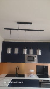 Photo de galerie - Installation luminaires 