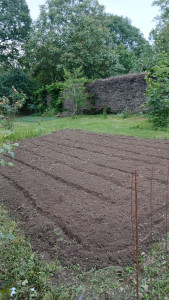 Photo de galerie - Préparation potager 