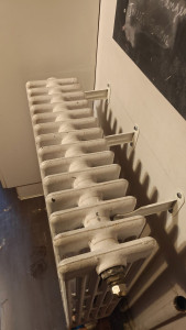 Photo de galerie - Déplacement radiateur fonte 