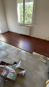 Photo de galerie - Pose de parquet - Revêtement de sol