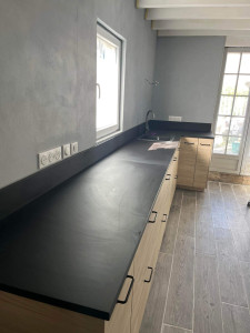 Photo de galerie - Pose. nouvelle cuisine. 