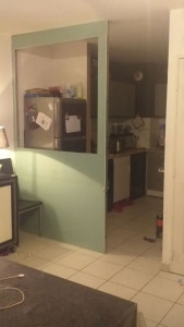 Photo de galerie - Verrière pour séparation d'une cuisine et salon