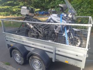 Photo de galerie - Transport d'une moto