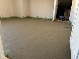 Photo de galerie - Réalisation d’une chape traditionnelle