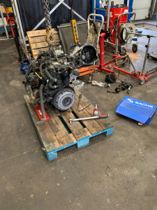 Photo de galerie - Réfection moteur , remplacement embrayage 