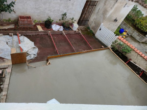Photo de galerie - Coulage dalle