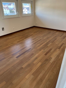 Photo de galerie - Pose de parquet - Revêtement de sol