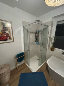 Photo de galerie - Création salle de bain / Rénovation (ancienne chambre) 