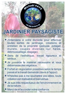 Photo de galerie - Détail de mes prestations 