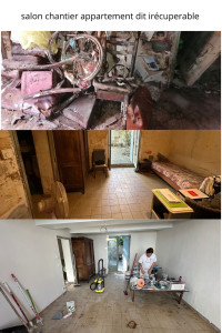 Photo de galerie - Rénovation appartement dit totalement insalubre  01
