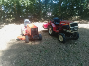 Photo de galerie - Mon matériel de tonte plus Micro tracteur avec broyeur fléaux 