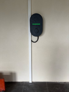 Photo de galerie - Pose borne de recharge voiture électrique 22kw
