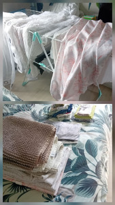 Photo de galerie - Détendre et plier le linge 