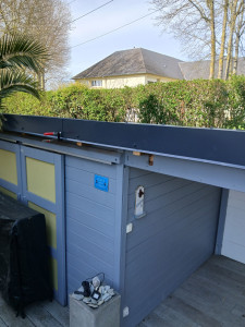 Photo de galerie - Pose de bac acier 
