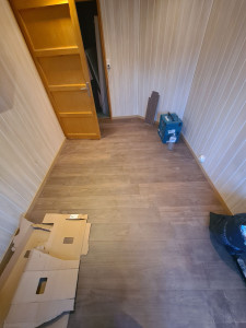 Photo de galerie - Pose de parquet - Revêtement de sol