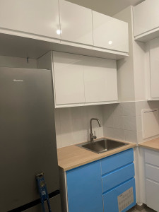 Photo de galerie - Pose de cuisine équipée sur mesure