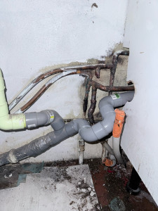 Photo de galerie - Fuite sanitaire