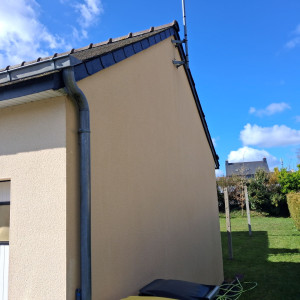 Photo de galerie - Nettoyage de facade avec un rinçage au jet 