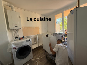 Photo de galerie - Poseur canalisateur • Maçonnerie • Poseur parquet • Peinture • Cuisine • Papier peint • Bricolage