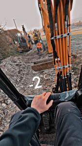 Photo de galerie - Terrassement avec chauffeurs 