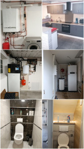 Photo de galerie - Tout type de travaux en Plomberie 
Tout type de travaux de chauffage 
Installation chaudière, pompe a chaleur 
Travaux de plomberie cuivre, per, multicouche 
