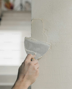 Photo de galerie - Enduit,plâtre,
