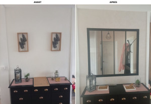 Photo de galerie - Ouverture mur béton pour la pose d'une verrière 