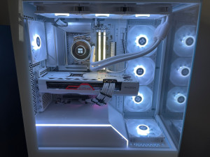 Photo de galerie - Montage pc gaming full White