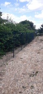Photo de galerie - Pose clôture souple 60m