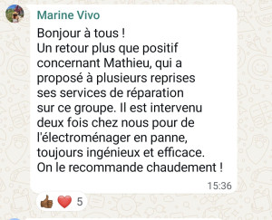 Photo de galerie - Dépannage électroménager