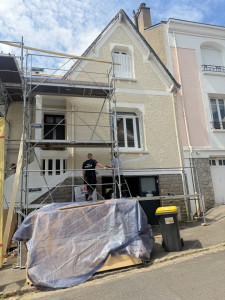 Photo de galerie - Peinture façade  Avant 