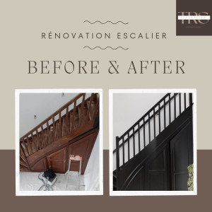 Photo de galerie - Rénovation escalier