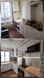 Photo de galerie - Travaux cuisi