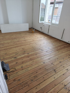 Photo de galerie - Rénovation de parquet ancien 