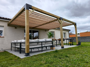 Photo de galerie - Pergola sur lesure