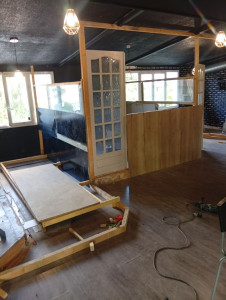 Photo de galerie - Rénovation intérieure par différents procédés, bois et répartition par plaque et plein d'autres choses sur demande.