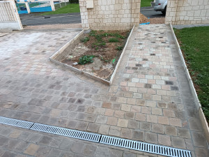 Photo de galerie - Pose de pavé et bordure 