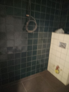 Photo de galerie - Local de douche faïence c et carreler pour une piscine une douche à l'italienne aussi qui a été fait