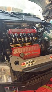 Photo de galerie - Moteur V6 busso remise avec neufs + préparations moteur passage de 200CV as 390cv setup Turbo plus gros intercooler , pompe à essence gros débit , injecteur gros débit 650cc , kit admission , ligne complète échappement , gestions sur mesure sur eprom .