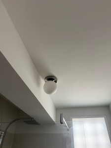 Photo de galerie - Installation d un globe lumineux 